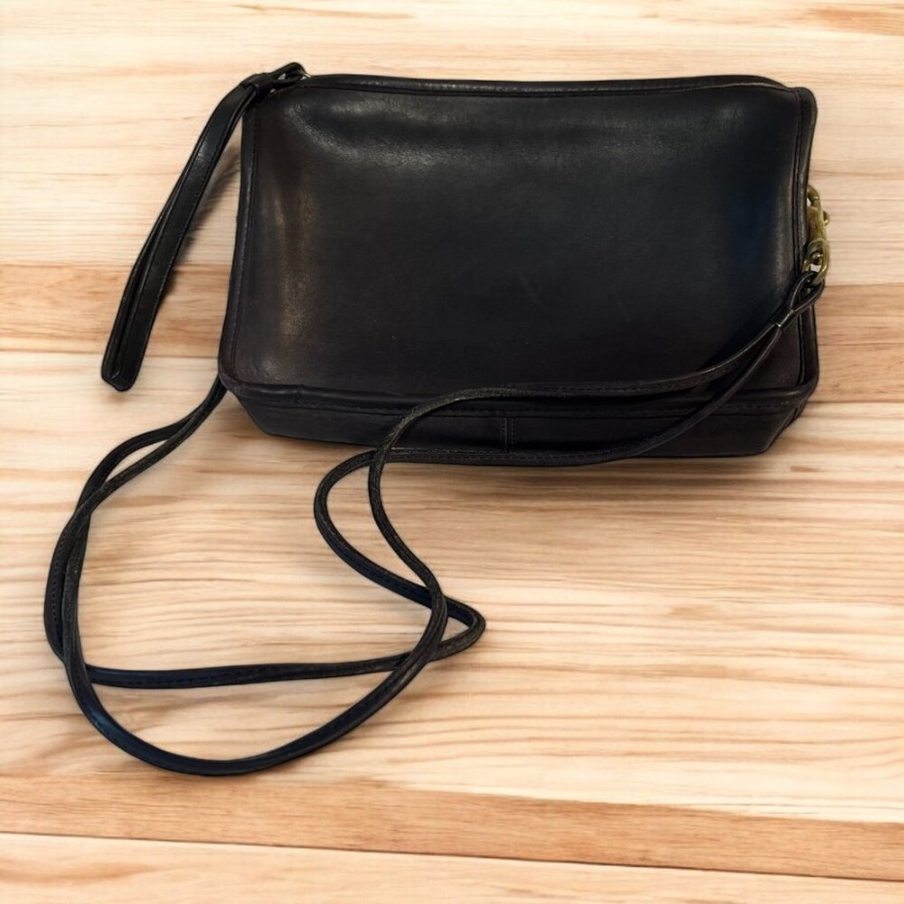 Vintage Coach Crossbody Bag 9419 – Black – Very Good Condition